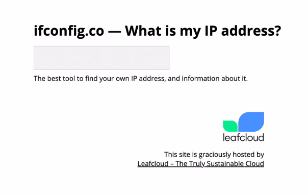 Logo or image of IfConfig.co